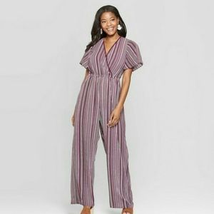 Xhilaration purple jumpsuit